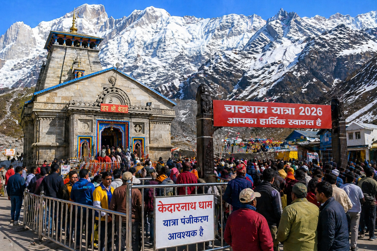 उत्तराखंड में 25 अप्रैल 2026 को चारधाम यात्रा को लेकर गतिविधियां तेज हो गई हैं और प्रदेश में धार्मिक आस्था का माहौल चरम पर पहुंचने लगा है। इस वर्ष की यात्रा को लेकर प्रशासन, पुलिस और मंदिर समितियों ने व्यापक स्तर पर तैयारियां की हैं, ताकि लाखों श्रद्धालुओं को सुरक्षित और सुगम यात्रा का अनुभव मिल सके। मौसम में आंशिक बदलाव और बढ़ती भीड़ के बीच सरकार हर स्तर पर व्यवस्थाओं को मजबूत करने में जुटी हुई है। चारधाम यात्रा के अंतर्गत यमुनोत्री धाम और गंगोत्री धाम के कपाट पहले ही श्रद्धालुओं के लिए खोल दिए गए हैं, जहां देशभर से श्रद्धालु बड़ी संख्या में पहुंच रहे हैं। इन दोनों धामों में सुबह से ही लंबी कतारें देखने को मिल रही हैं और भक्तजन पूरे उत्साह के साथ पूजा-अर्चना कर रहे हैं। प्रशासन द्वारा भीड़ प्रबंधन के लिए बैरिकेडिंग, टोकन सिस्टम और सुरक्षा व्यवस्था को मजबूत किया गया है। वहीं केदारनाथ धाम और बद्रीनाथ धाम के कपाट भी खुल चुके हैं और यहां भी श्रद्धालुओं की भारी भीड़ उमड़ रही है। केदारनाथ में हेलीकॉप्टर सेवा के साथ-साथ पैदल मार्ग पर भी श्रद्धालुओं की संख्या लगातार बढ़ रही है, जबकि बद्रीनाथ में वाहन और पैदल दोनों मार्गों पर यातायात नियंत्रित किया जा रहा है ताकि किसी भी प्रकार की अव्यवस्था न हो। इस बार यात्रा के लिए पंजीकरण को अनिवार्य किया गया है और सरकार ने ऑनलाइन व ऑफलाइन दोनों माध्यमों से रजिस्ट्रेशन की सुविधा दी है। स्वास्थ्य जांच पर भी विशेष ध्यान दिया जा रहा है, खासकर बुजुर्ग और बीमार श्रद्धालुओं के लिए मेडिकल कैंप लगाए गए हैं। प्रशासन का स्पष्ट कहना है कि बिना पंजीकरण के किसी भी श्रद्धालु को आगे बढ़ने की अनुमति नहीं दी जाएगी। मौसम विभाग द्वारा जारी पूर्वानुमान के अनुसार पहाड़ी क्षेत्रों में बारिश और तेज हवाओं की संभावना बनी हुई है, जिससे यात्रा मार्गों पर सावधानी बरतने की जरूरत है। खासकर ऊंचाई वाले क्षेत्रों में अचानक मौसम बदलने की स्थिति में श्रद्धालुओं को सतर्क रहने और प्रशासन के निर्देशों का पालन करने की सलाह दी गई है। मार्गों पर भूस्खलन की आशंका को देखते हुए आपदा प्रबंधन टीमें भी तैनात कर दी गई हैं। यात्रा मार्गों पर सुरक्षा के कड़े इंतजाम किए गए हैं। पुलिस, एसडीआरएफ और अन्य सुरक्षा एजेंसियां लगातार निगरानी कर रही हैं। जगह-जगह सीसीटीवी कैमरे लगाए गए हैं और कंट्रोल रूम से पूरी यात्रा की निगरानी की जा रही है। इसके साथ ही यातायात को सुचारु बनाए रखने के लिए रूट डायवर्जन प्लान भी लागू किया गया है। व्यापारिक दृष्टि से भी चारधाम यात्रा राज्य के लिए बेहद महत्वपूर्ण मानी जा रही है। होटल, ढाबे, टैक्सी सेवाएं और स्थानीय व्यवसाय इस समय पूरी तरह सक्रिय हो चुके हैं, जिससे स्थानीय लोगों की आय में बढ़ोतरी की उम्मीद है। सरकार का मानना है कि इस वर्ष यात्रा में रिकॉर्ड संख्या में श्रद्धालु शामिल हो सकते हैं, जिससे पर्यटन और अर्थव्यवस्था को बड़ा लाभ मिलेगा। कुल मिलाकर 25 अप्रैल 2026 को उत्तराखंड की चारधाम यात्रा पूरी रफ्तार में नजर आ रही है। श्रद्धा, आस्था और प्रशासनिक तैयारियों के बीच यह यात्रा न केवल धार्मिक महत्व रखती है, बल्कि राज्य की अर्थव्यवस्था और सामाजिक जीवन पर भी गहरा प्रभाव डालती है। आने वाले दिनों में श्रद्धालुओं की संख्या और बढ़ने की संभावना है, जिसे देखते हुए प्रशासन लगातार अपनी तैयारियों को और मजबूत कर रहा है।