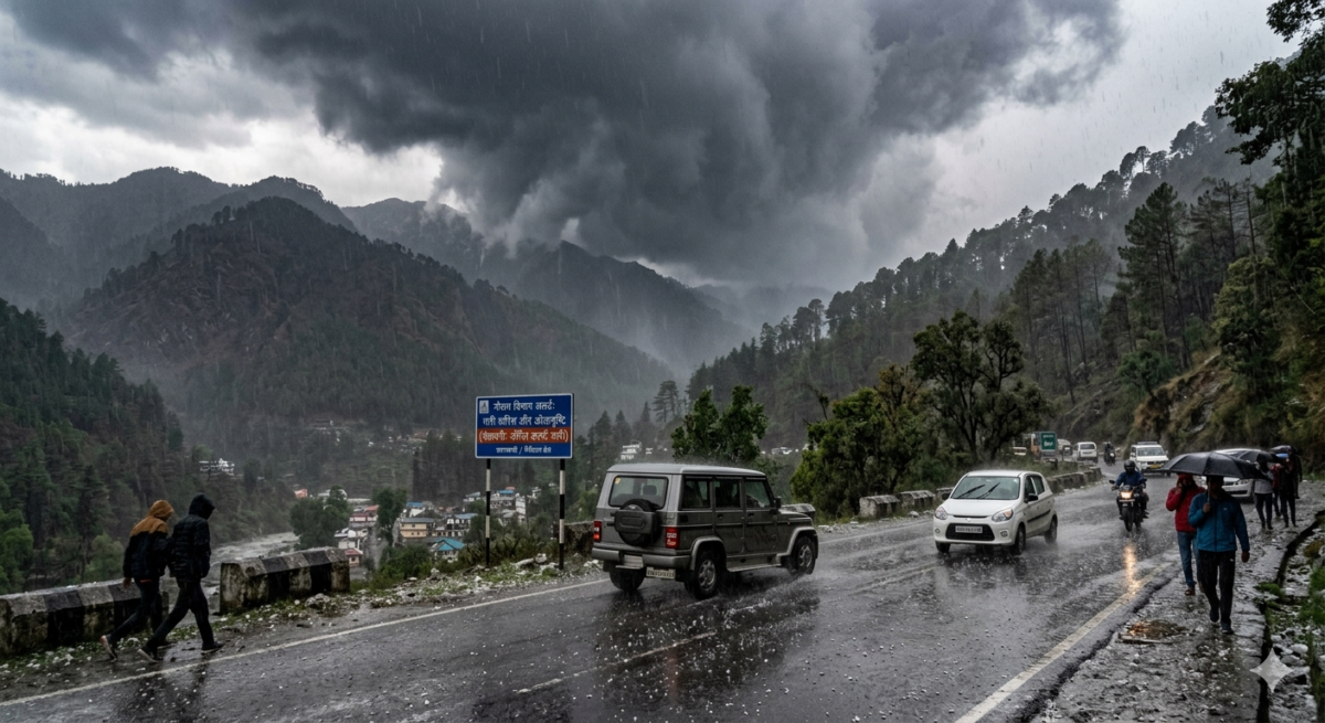उत्तराखंड में कुदरत का कहर और राहत: भारी बारिश और ओलावृष्टि का 'ऑरेंज अलर्ट' जारी
