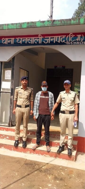 ऑपरेशन प्रहार के तहत टिहरी पुलिस की बड़ी कार्रवाई, पॉक्सो एक्ट का फरार वारंटी गिरफ्तार