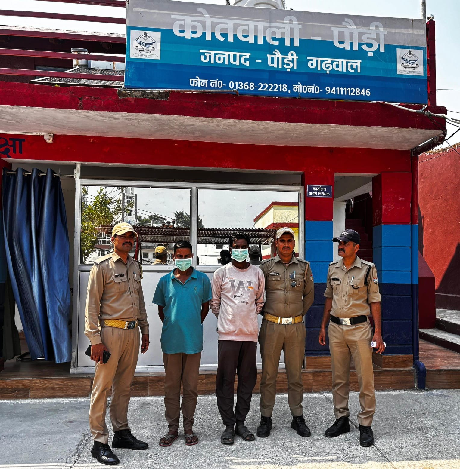 पौड़ी में जंगल में आग लगाने वाले दो आरोपी रंगे हाथ गिरफ्तार, पुलिस का बड़ा एक्शन