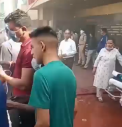 देहरादून के पैनेसिया अस्पताल में भीषण आग, महिला मरीज की दर्दनाक मौत