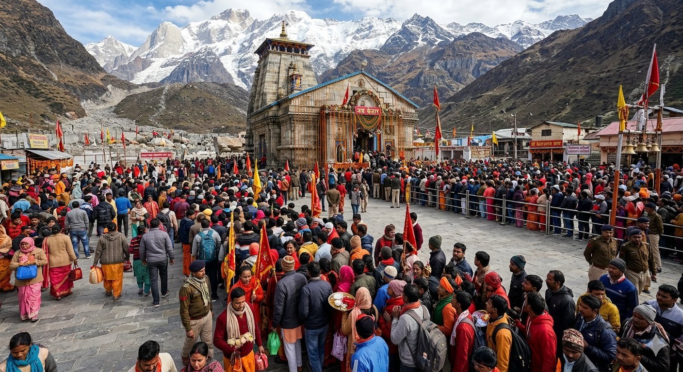 चारधाम यात्रा 2026: 13 लाख श्रद्धालुओं ने किए दर्शन, 45 यात्रियों की मौत के बाद स्वास्थ्य अलर्ट जारी