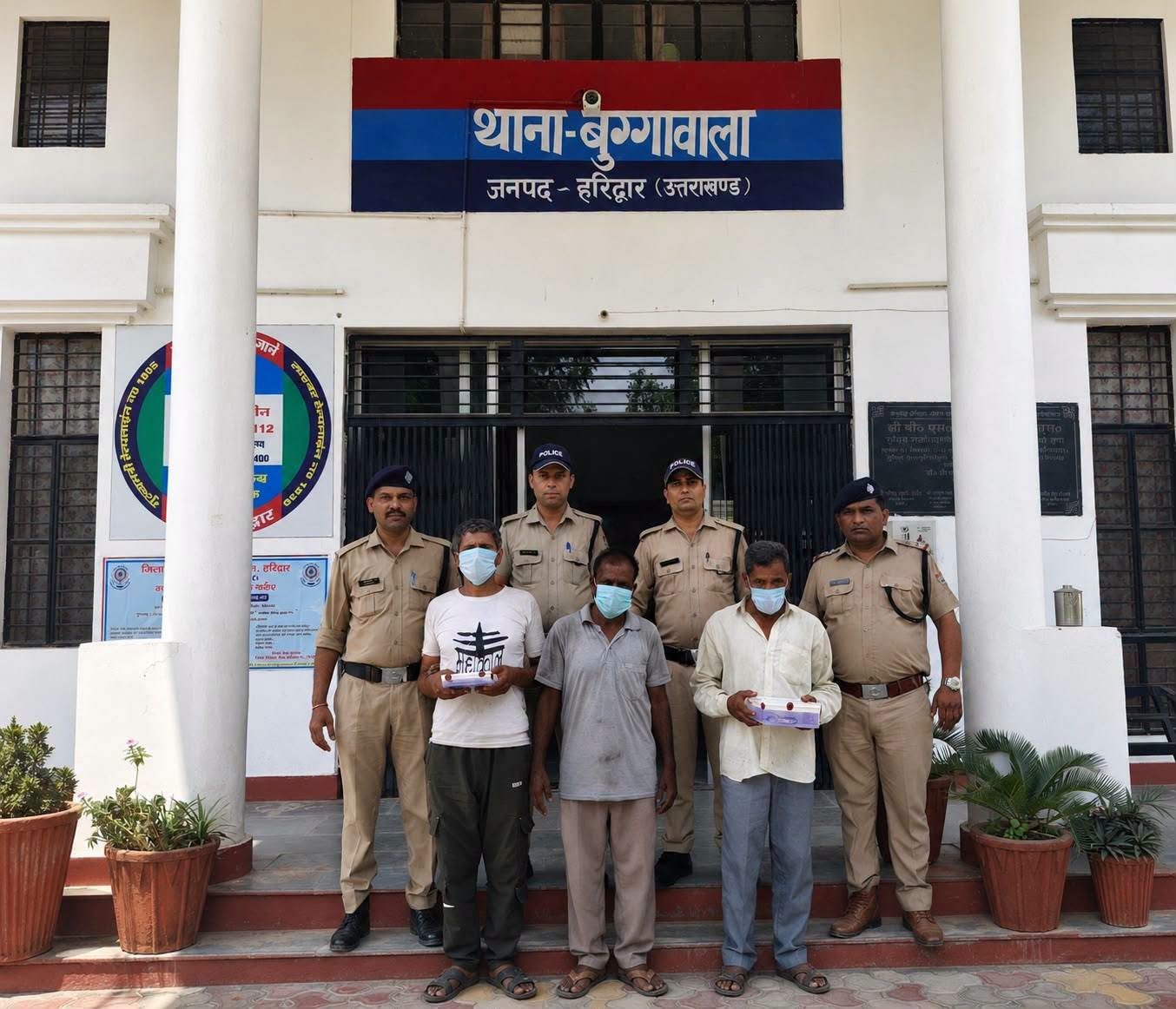 हरिद्वार पुलिस की बड़ी सफलता: बायोडीजल फैक्ट्री फायरिंग कांड में तीन इनामी बदमाश दबोचे