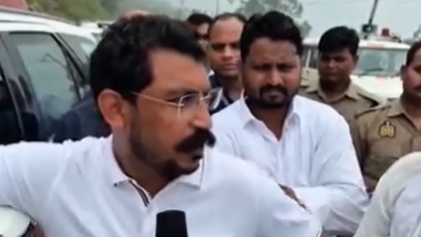 भारी बवाल और पुलिसिया गतिरोध के बाद टिहरी पहुंचे सांसद चंद्रशेखर आजाद, केतन लाल के परिजनों को बंधाया ढांढस