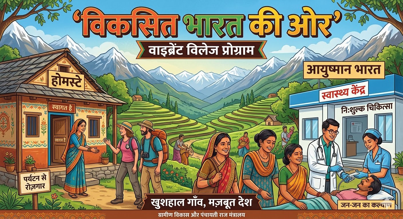 सीमांत गांवों में विकास की नई तस्वीर: रोजगार, पर्यटन और स्वास्थ्य सेवाओं को मिल रही नई गति