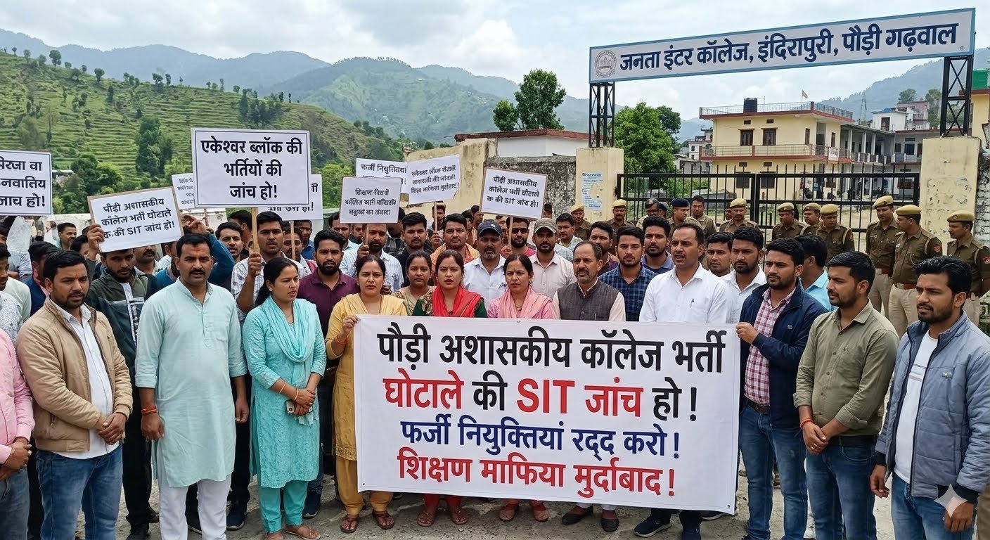 पौड़ी में प्रधानाचार्य नियुक्तियों पर उठे सवाल, बेरोजगार संगठन ने उच्च स्तरीय जांच की मांग, आंदोलन की चेतावनी