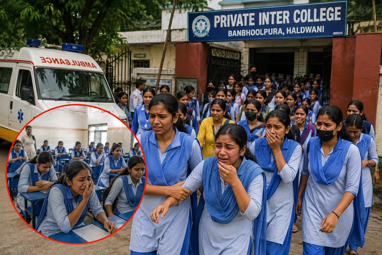 हल्द्वानी के स्कूल में ‘भूत’ की अफवाह से मची दहशत, परीक्षा बीच में रुकी; मास हिस्टीरिया की आशंका