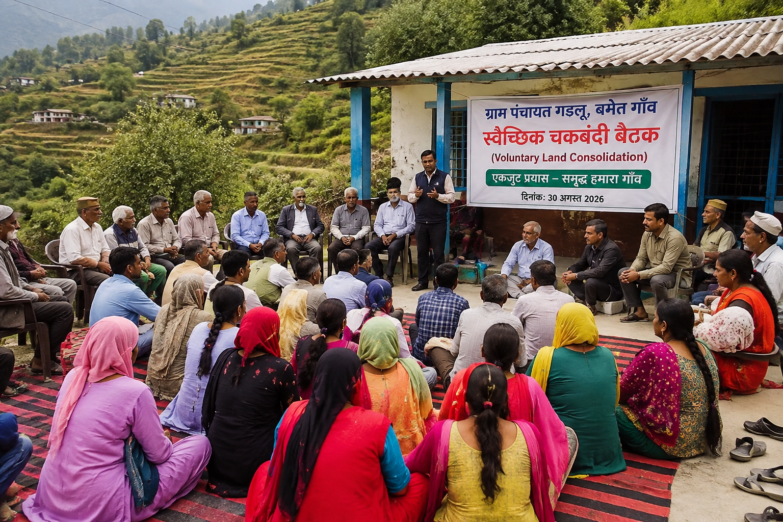 Uttarakhand में Voluntary Chakbandi को लेकर ऐतिहासिक पहल, Gadul के ग्रामीणों ने दिखाई Unity