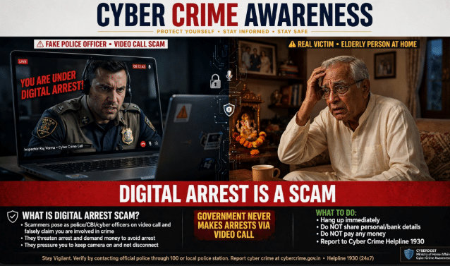 देहरादून में Digital Arrest का साया: फर्जी CBI-ED बनकर लूट रहे करोड़ों, जानिए कैसे बचें इस नए साइबर जाल से