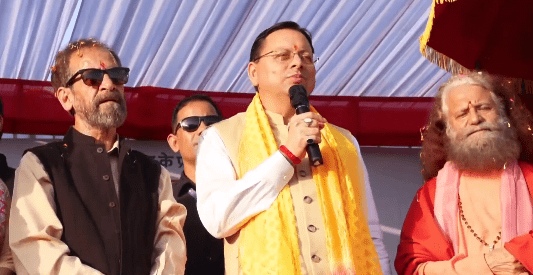 हरिपुर में यमुना तट पर आस्था का भव्य संगम: CM धामी ने किया 21 फीट ऊंची मां यमुना प्रतिमा का अनावरण
