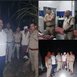 खानपुर में मंदिर चोरी के आरोपी से पुलिस की मुठभेड़, पैर में गोली लगने के बाद गिरफ्तार